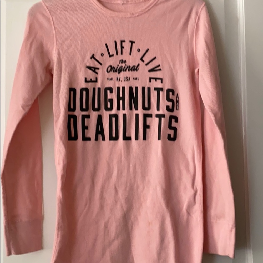 Doughnuts and deadlifts thermal.